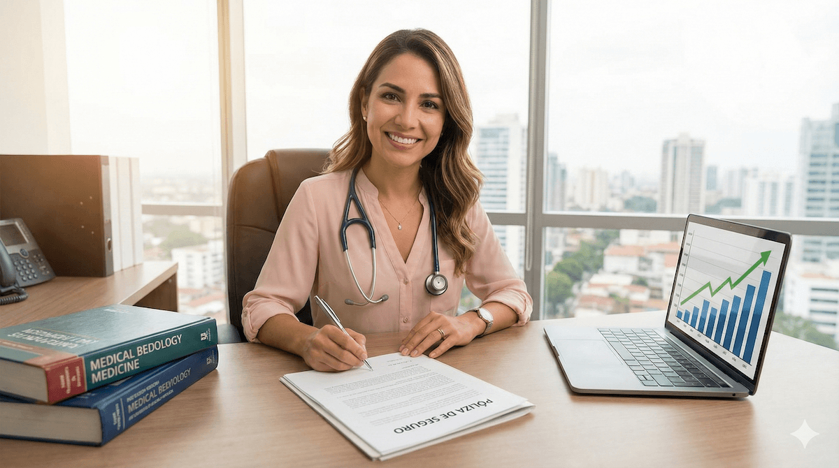 Portada del episodio: De la Medicina a los Seguros: El Éxito de Fernanda Jiménez